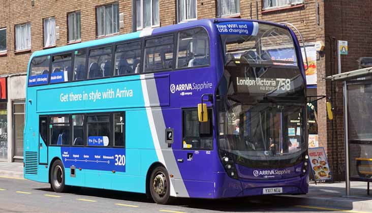 Arriva Kent Thameside ADL Enviro400MMC 6522 Sapphire